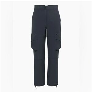 Aritzia Wilfred Project Cargo Pant High Rise Coal Grey